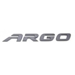SIGLA ARGO NEGRA PORTON TRASERO -ORIGINAL-