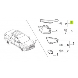 SEMIOPTICA SUPERIOR IZQ. -ORIGINAL-