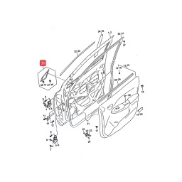 TRAPEZIO PUERTA DER. -ORIGINAL-