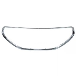 MOLDURA CROMADA CARETA NEGRA PARAGOLPE DELT.