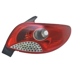 FARO TRASERO DER. MARCHA ATRS CROMADA (HATCH-BACK) -TYC-