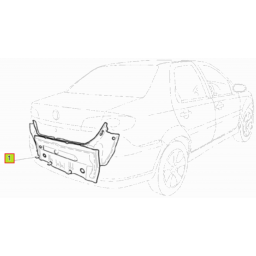 PANEL TRASERO -ORIGINAL