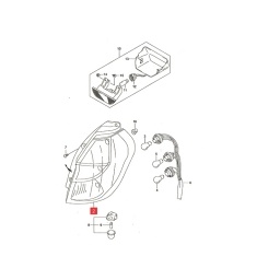 FARO TRASERO IZQ. -ORIGINAL-