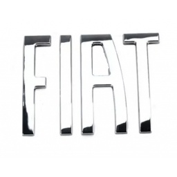 SIGLA FIAT CARETA (CROMADA) -ORIGINAL-
