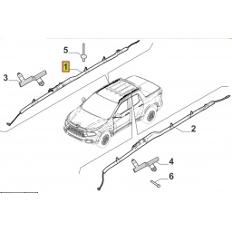 AIRBAG CORTINA DER. -ORIGINAL-