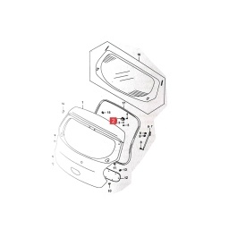 BISAGRA PORTON TRAS. IZQ./DER. -ORIGINAL-