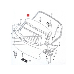 PORTON TRASERO -ORIGINAL-