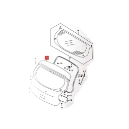 PORTON TRASERO -ORIGINAL-