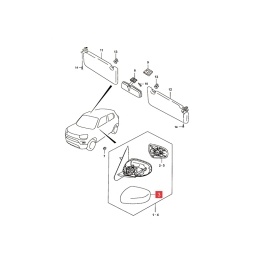 TAPA ESPEJO EXT. DER. -ORIGINAL-