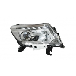SEMIOPTICA DER. FONDO CROMADO C/LUPA C/LED -TYC-