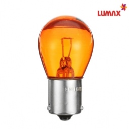 LAMPARA P21W 12V 21W BA15S AMBAR -LUMAX-