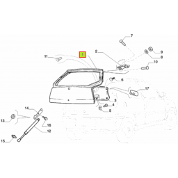 PORTON TRASERO -ORIGINAL-