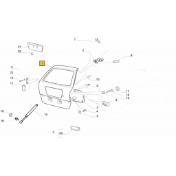 PORTON TRASERO -ORIGINAL-