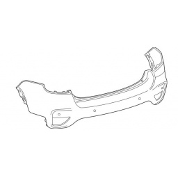 PARAGOLPE TRAS. PRIMER C/SENSOR (SUPERIOR)