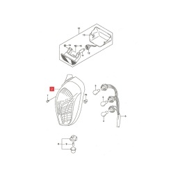 FARO TRASERO IZQ. -ORIGINAL-