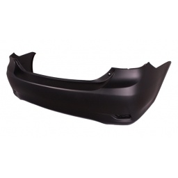 PARAGOLPE TRAS. NEGRO LISO