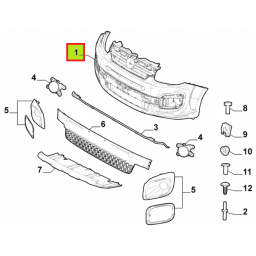 PARAGOLPE DELT. PRIMER -ORIGINAL-