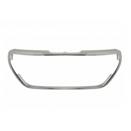 MOLDURA CROMADA CARETA NEGRA PARAGOLPE DELT.
