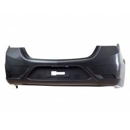 PARAGOLPE TRAS. NEGRO LISO S/AGUJ. SENSOR S/AGUJ. OJO DE GATO
