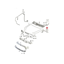 BISAGRA ESPOLON IZQ. -ORIGINAL-