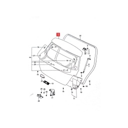 PORTON TRASERO -ORIGINAL-