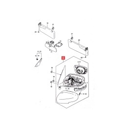 ESPEJO EXT. IZQ. M/ELECTRICO C/SEAL -ORIGINAL-