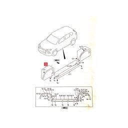 FENDER GUARDABARRO DELT. IZQ. -ORIGINAL-