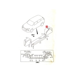 FENDER GUARDABARRO TRAS. IZQ. -ORIGINAL-