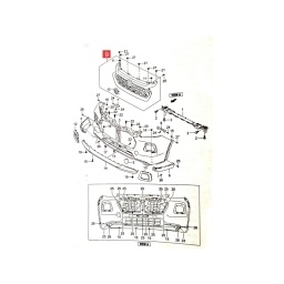 CARETA CMARCO CROMADO CINSIGNIA CAGUJ. CAMARA -ORIGINAL-