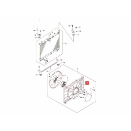SOPORTE ELECTRO VENTILADOR -ORIGINAL-