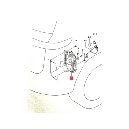 FARO IZQ. PARAGOLPE TRAS. -ORIGINAL-