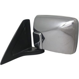 ESPEJO EXT. IZQ. MANUAL SIN CONTROL CROMADO -TYC-