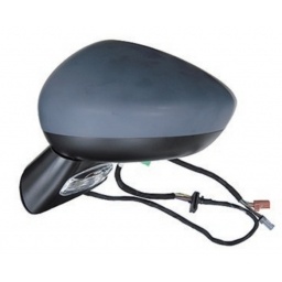 ESPEJO EXT. IZQ. ELECTRICO C/SEÑAL C/DESEMP P/PINTAR -TYC-