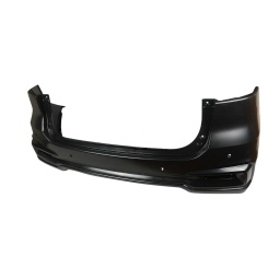 PARAGOLPE TRAS. NEGRO LISO (4 AGUJEROS P/SENSOR) -ORIGINAL-