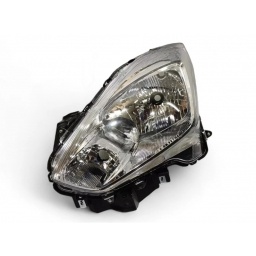 SEMIOPTICA IZQ. FONDO CROMADO (H4) -LUMAX-