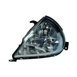 SEMIOPTICA IZQ. FONDO CROMADO (H4)