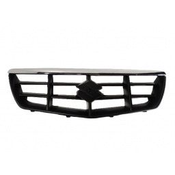 CARETA NEGRA C/MOLDURA CROMADA