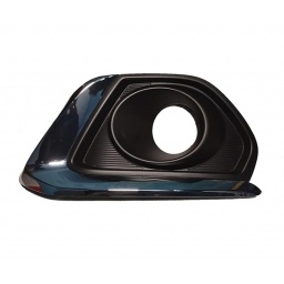 MARCO CAMINERO IZQ. C/AGUJERO TROQUELADO C/MOLD. CROMADA