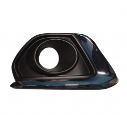 MARCO CAMINERO DER. C/AGUJERO TROQUELADO C/MOLD. CROMADA