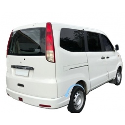 PARAGOLPE TRAS. NEGRO LISO