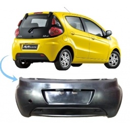 PARAGOLPE TRAS. NEGRO LISO