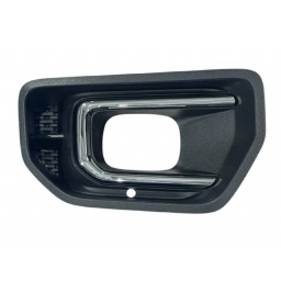 MARCO CAMINERO DER. C/AGUJERO C/MOLD. CROMADA