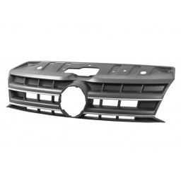 CARETA NEGRA C/MOLDURAS CROMADAS