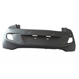 PARAGOLPE TRAS. NEGRO LISO C/AGUJ. SENSOR