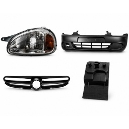 KIT PARAGOLPE, CARETA, GU�AS Y SEMIOPTICAS CORSA 2000-08