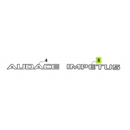 SIGLA "IMPETUS" PORTON TRASERO -ORIGINAL-