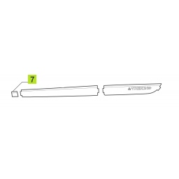 CALCO GUARDABARRO DELT. IZQ. -ORIGINAL-
