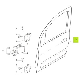 PUERTA DELT. DER. -ORIGINAL-