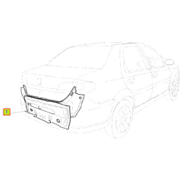 PANEL TRASERO -ORIGINAL