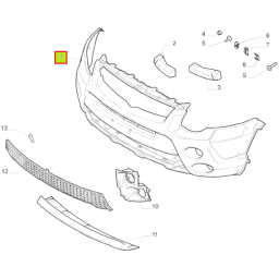 PARAGOLPE DELT. SEMIPRIMER -ORIGINAL-